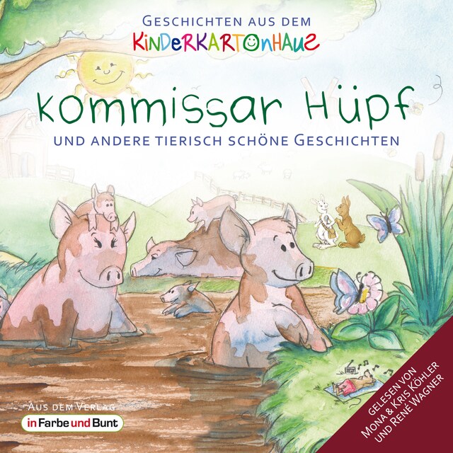 Boekomslag van Kommissar Hüpf und andere tierisch schöne Geschichten