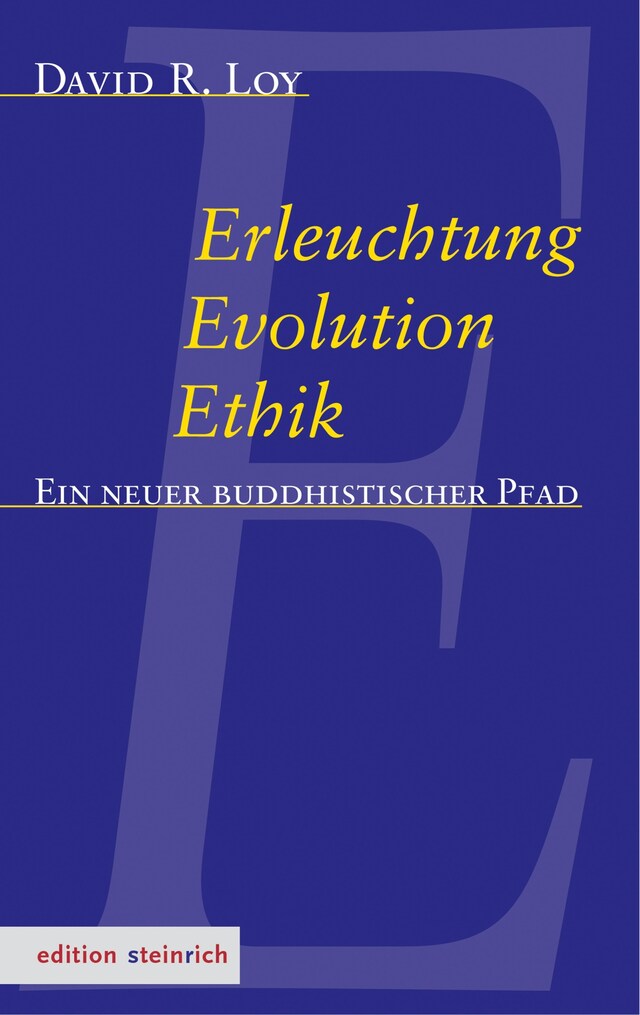 Book cover for Erleuchtung, Evolution, Ethik