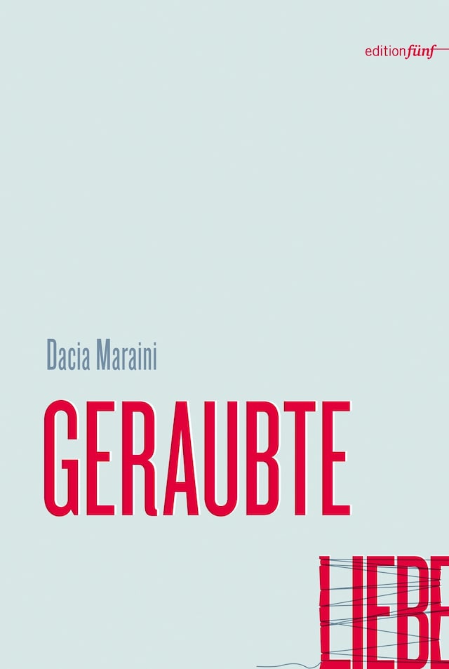 Book cover for GERAUBTE LIEBE
