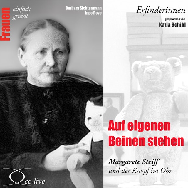 Book cover for Auf eigenen Beinen stehen - Margarete Steiff und der Knopf im Ohr