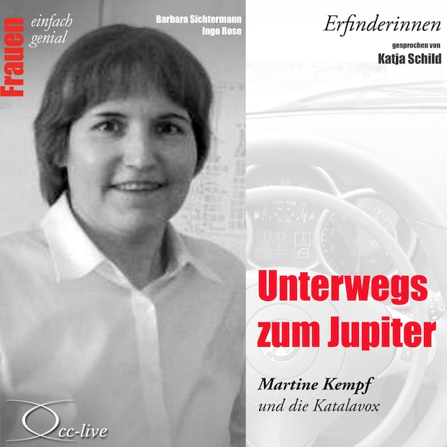 Book cover for Unterwegs zum Jupiter - Martine Kempf und die Katalavox