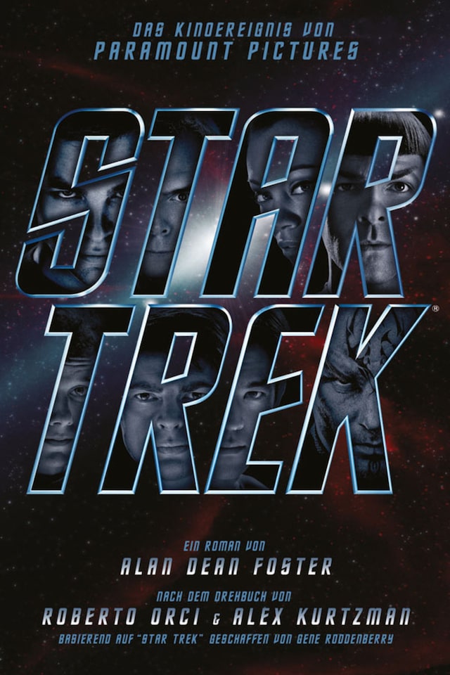 Copertina del libro per Star Trek - Der Roman zum Film