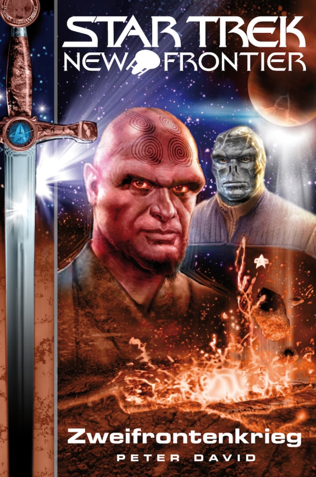 Book cover for Star Trek - New Frontier 02: Zweifrontenkrieg