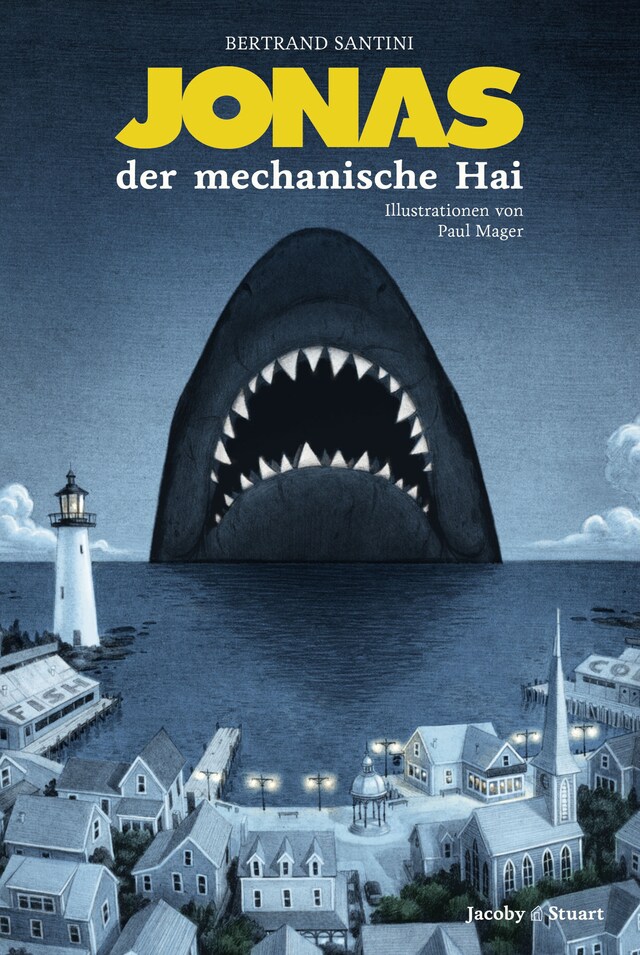 Buchcover für Jonas, der mechanische Hai