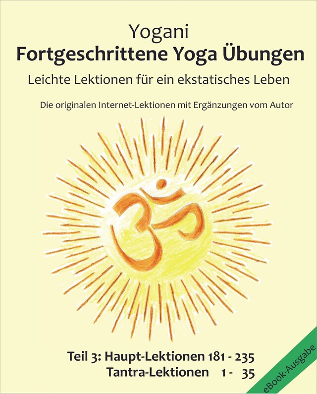 Boekomslag van Fortgeschrittene Yoga Übungen - Teil 3