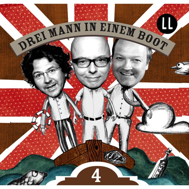 Buchcover für Drei Mann in einem Boot, Episode 4