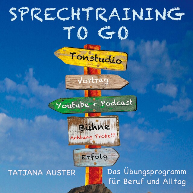 Buchcover für Sprechtraining to go - Das Stimmtraining für Beruf & Alltag