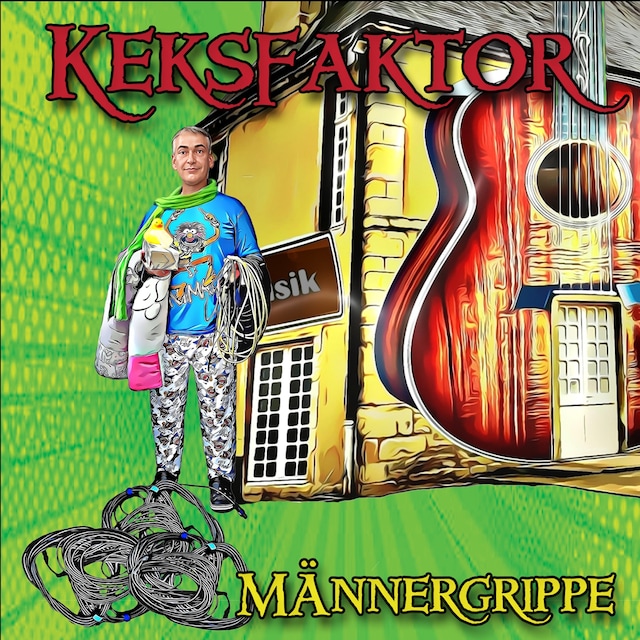 Book cover for Keksfaktor - Männergrippe