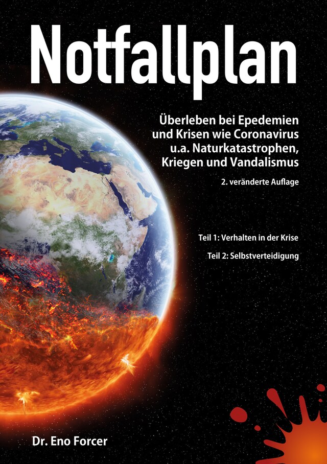 Boekomslag van Notfallplan - Überleben bei Epidemien und Krisen