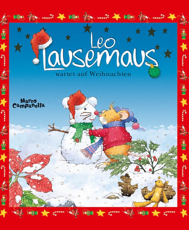 Buchcover für Leo Lausemaus wartet auf Weihnachten