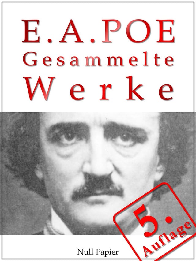Book cover for Edgar Allan Poe - Gesammelte Werke
