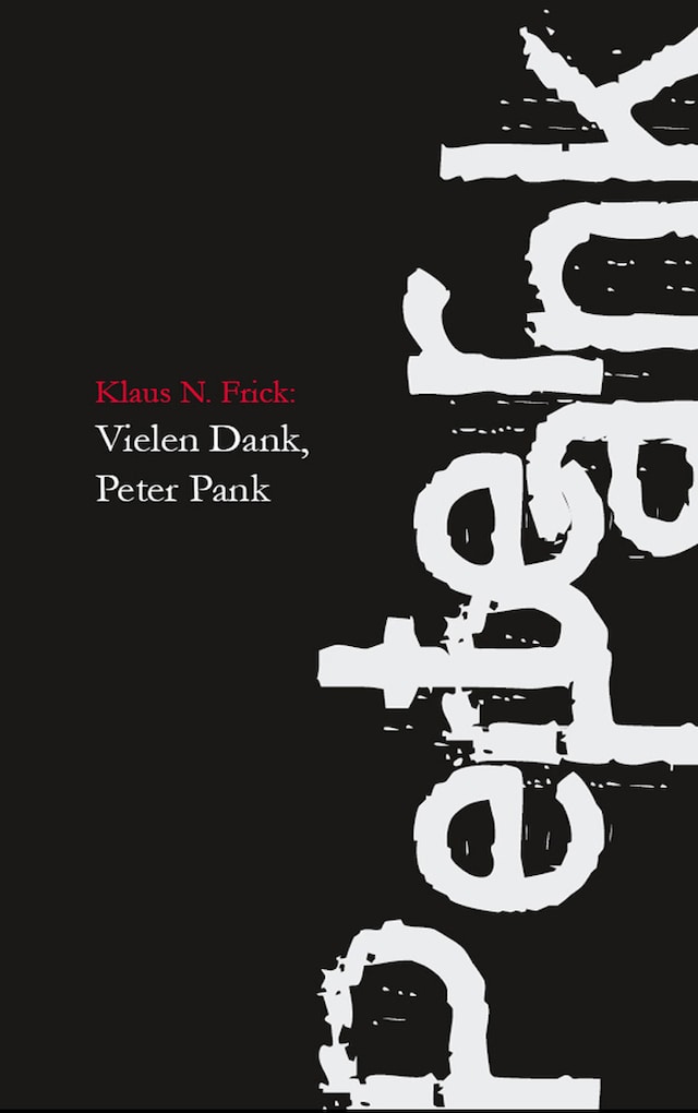 Book cover for Vielen Dank, Peter Pank