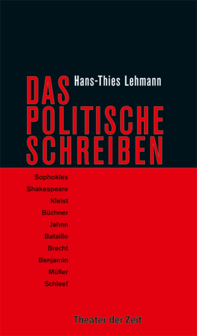 Buchcover für Das Politische Schreiben