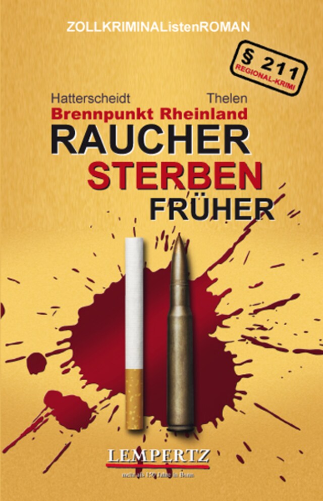 Buchcover für Raucher sterben früher