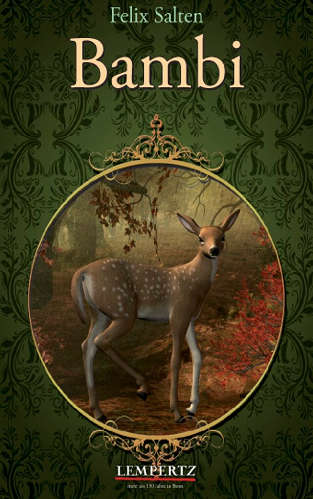 Kirjankansi teokselle Bambi