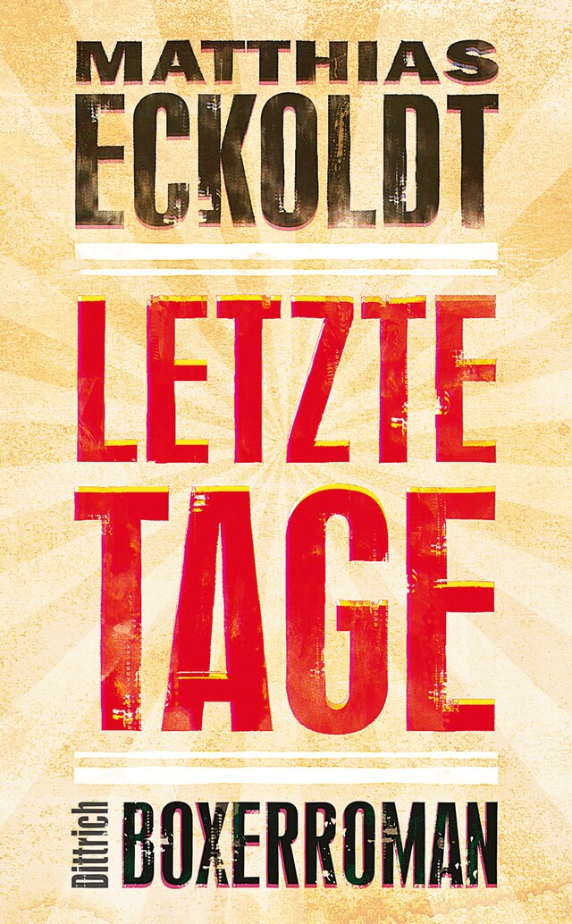 Book cover for Letzte Tage