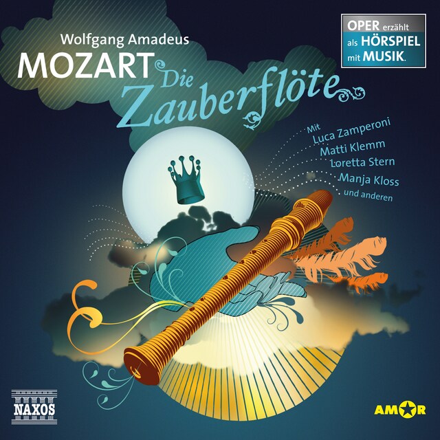 Book cover for Die Zauberflöte - Oper erzählt als Hörspiel mit Musik