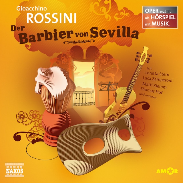 Couverture de livre pour Der Barbier von Sevilla - Oper erzählt als Hörspiel mit Musik