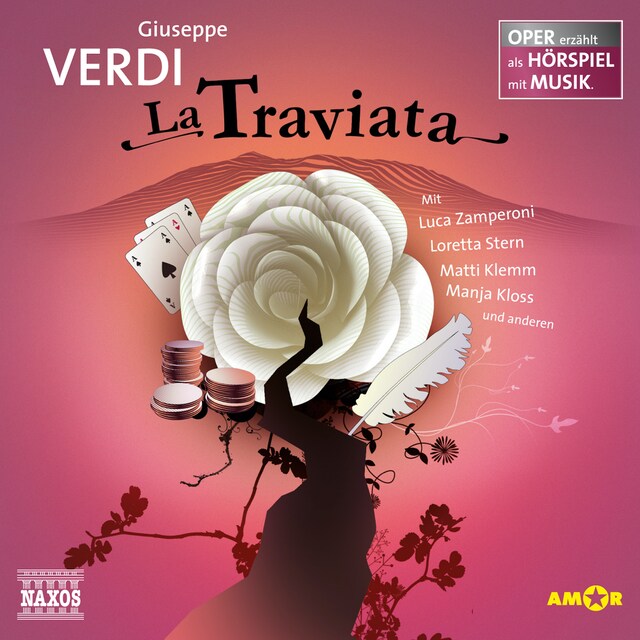 Copertina del libro per La Traviata - Oper erzählt als Hörspiel mit Musik