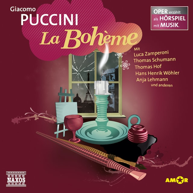 Kirjankansi teokselle La Bohème - Oper erzählt als Hörspiel mit Musik