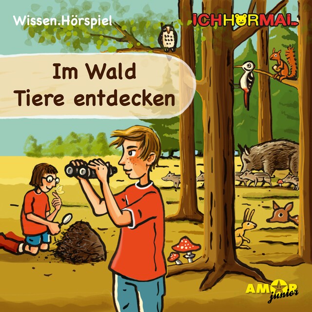 Buchcover für Im Wald Tiere entdecken (Ungekürzt)