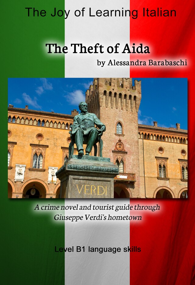 Book cover for The Theft of Aida - Language Course Italian Level B1