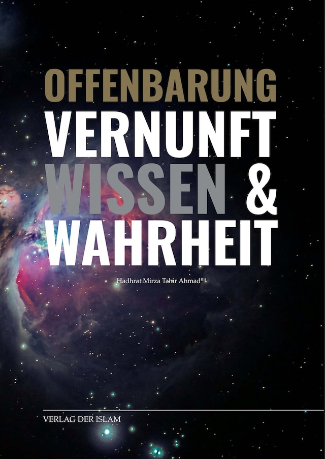 Book cover for Offenbarung Vernunft Wissen und Wahrheit