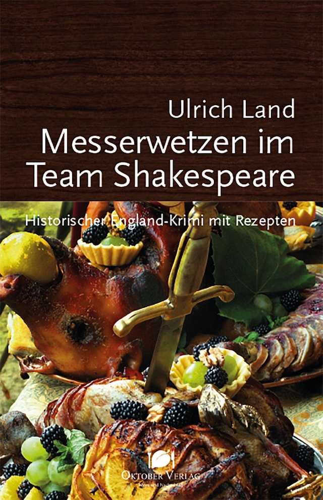 Buchcover für Messerwetzen im Team Shakespeare