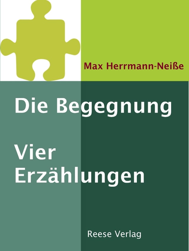 Book cover for Die Begegnung