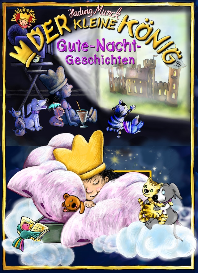 Book cover for Der kleine König,  Gute-Nacht-Geschichten