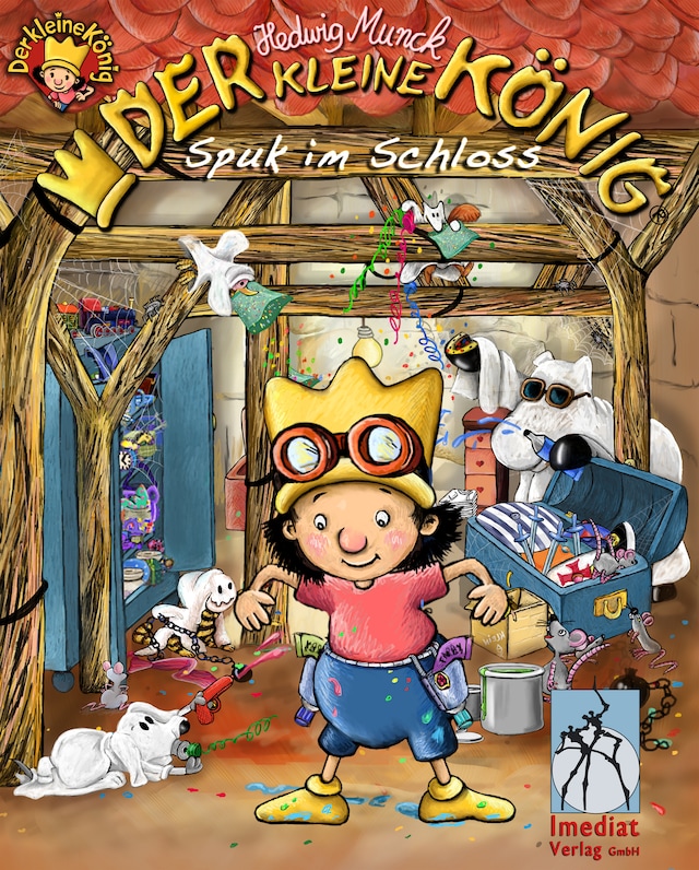 Book cover for Der kleine König - Spuk im Schloss