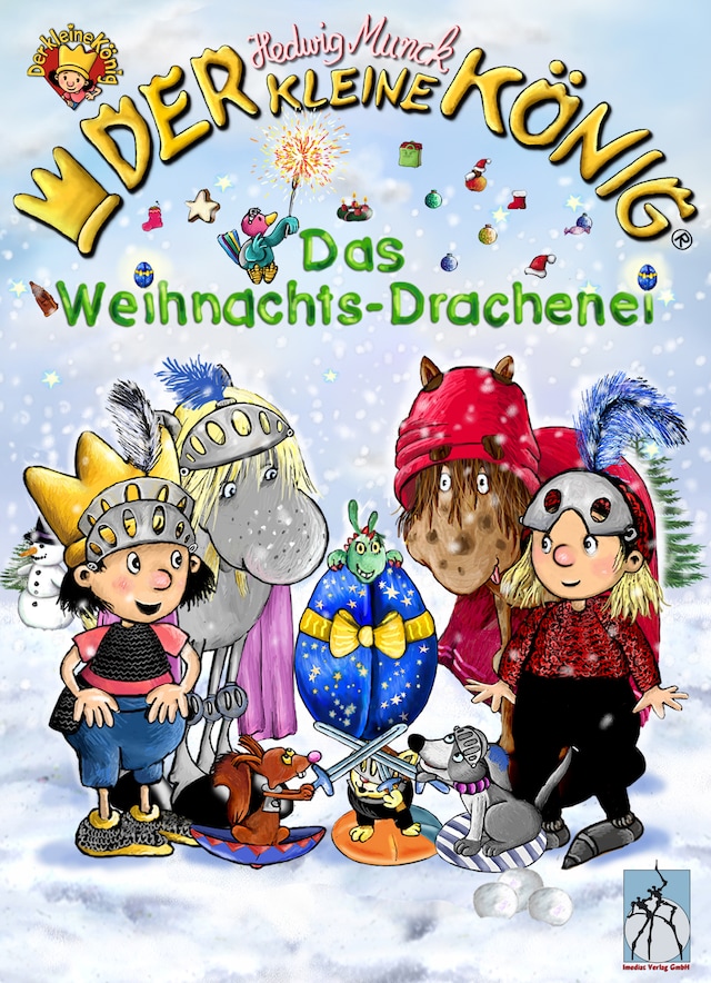 Book cover for Der kleine König - Das Weihnachts-Drachenei