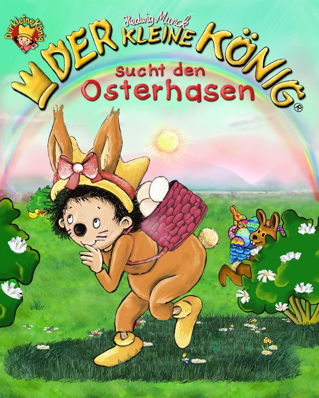 Book cover for Der kleine König sucht den Osterhasen