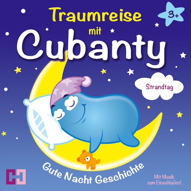Couverture de livre pour Gute Nacht Geschichte - Strandtag