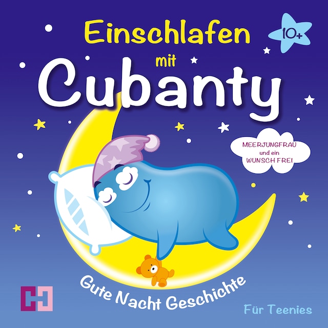 Book cover for Meerjungfrau und ein Wunsch frei - Gute Nacht Geschichte