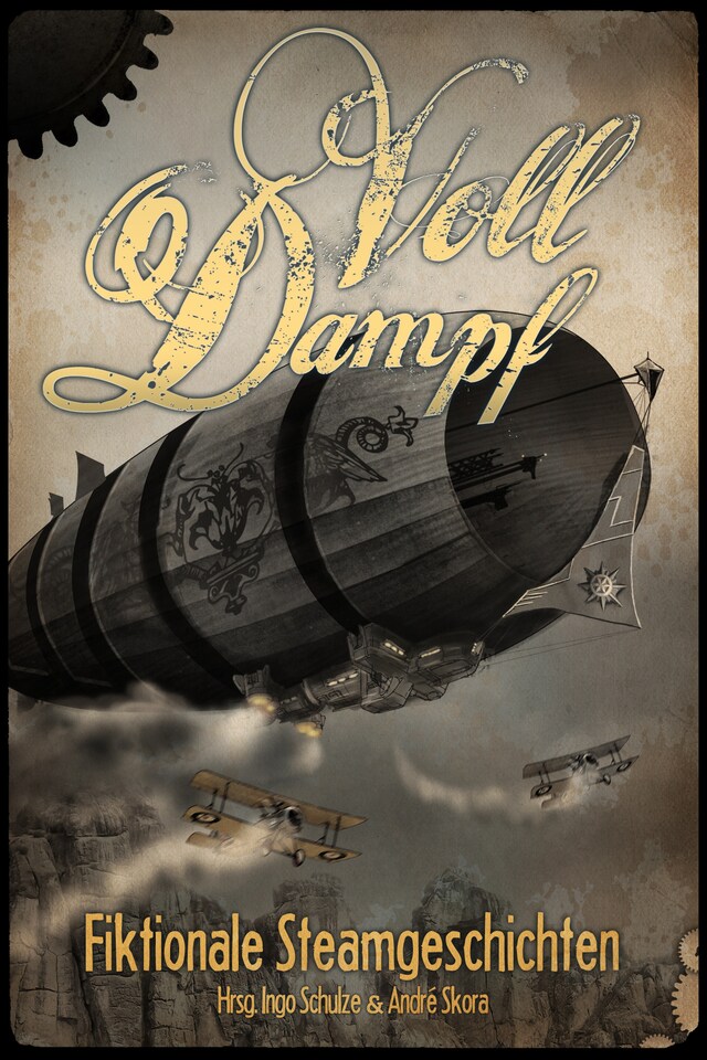 Couverture de livre pour Voll Dampf: Fiktionale Steamgeschichten