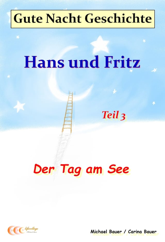 Book cover for Gute-Nacht-Geschichte: Hans und Fritz - Der Tag am See