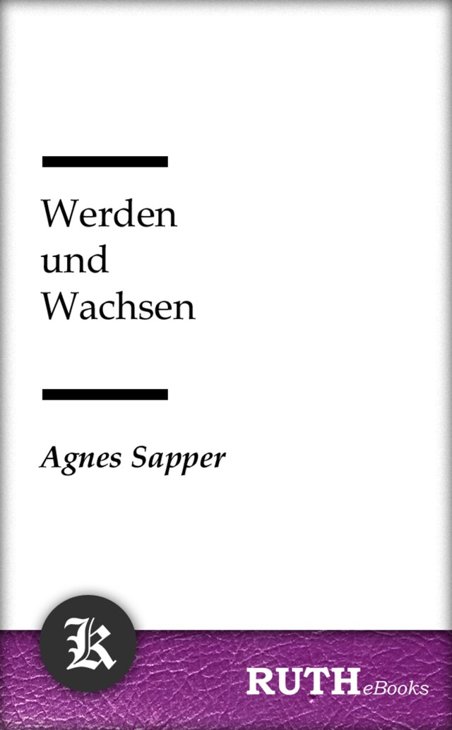 Book cover for Werden und Wachsen