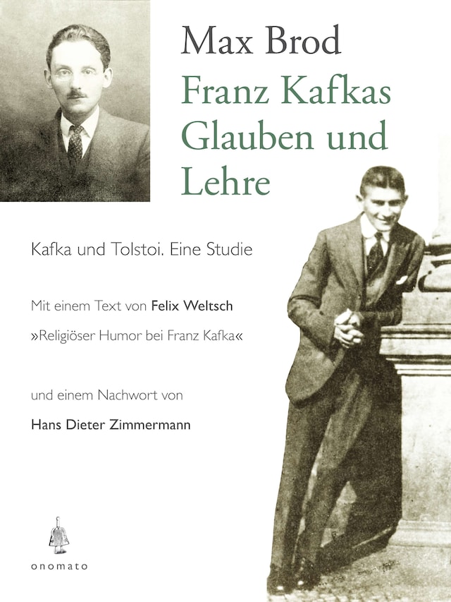 Book cover for Franz Kafkas Glauben und Lehre