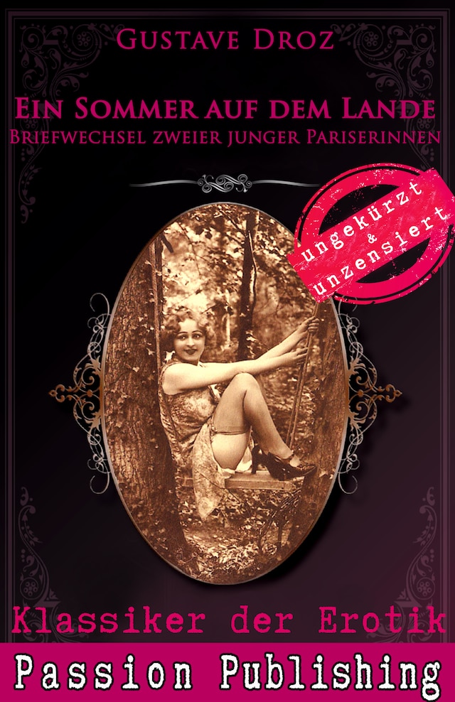 Book cover for Klassiker der Erotik 45: Ein Sommer auf dem Lande