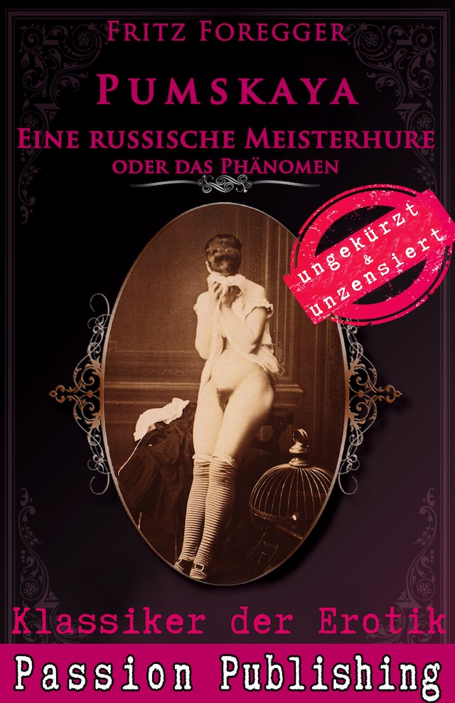 Book cover for Klassiker der Erotik 57: PUMSKAJA