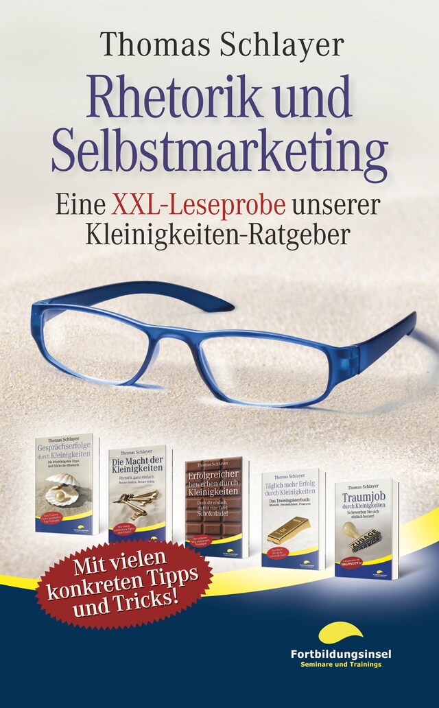 Buchcover für Rhetorik und Selbstmarketing