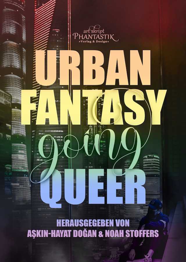 Book cover for Urban Fantasy going Queer