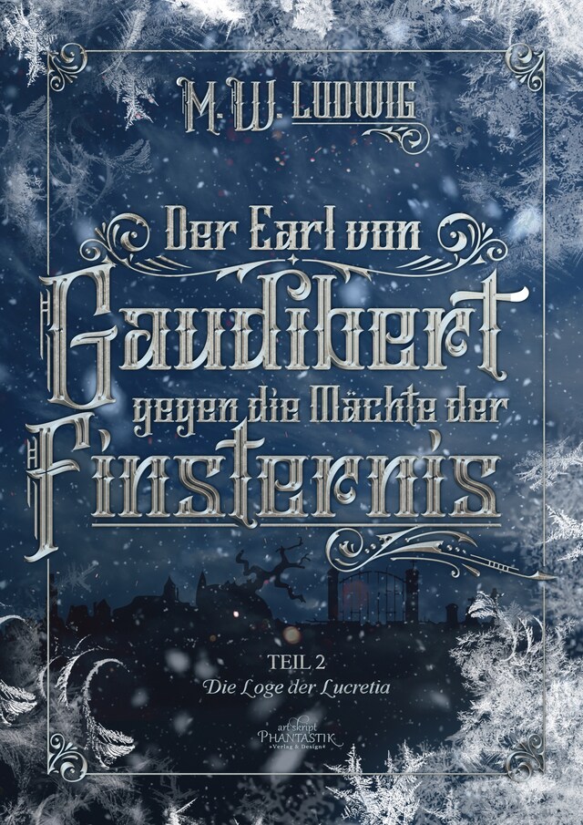 Boekomslag van Der Earl von Gaudibert gegen die Mächte der Finsternis