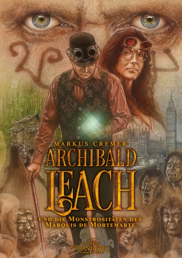 Book cover for Archibald Leach und die Monstrositäten des Marquis de Mortemarte