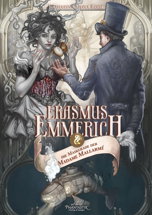 Boekomslag van Erasmus Emmerich und die Maskerade der Madame Mallarmé