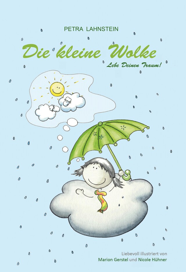 Kirjankansi teokselle Die kleine Wolke