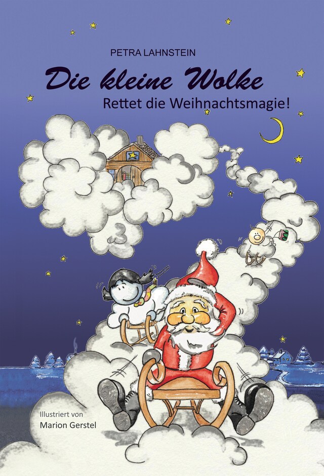 Portada de libro para Die kleine Wolke - Rettet die Weihnachtsmagie