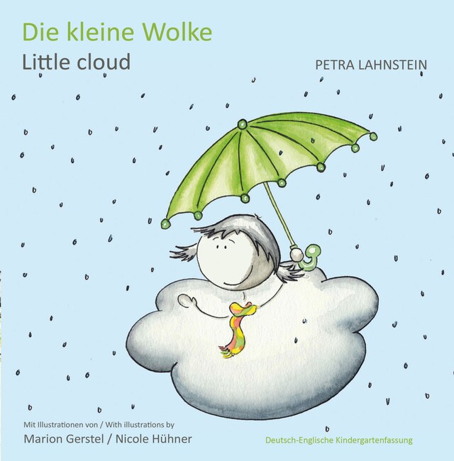 Buchcover für Die kleine Wolke KITA-Version dt./engl.