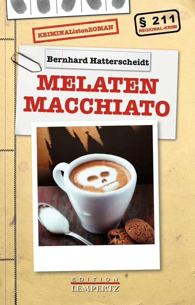 Book cover for Melaten Macchiato